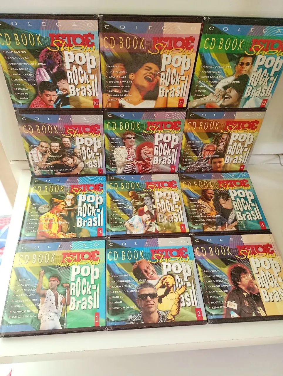 COLEÇÃO COMPLETA DE CDS DA ISTO É POP ROCK