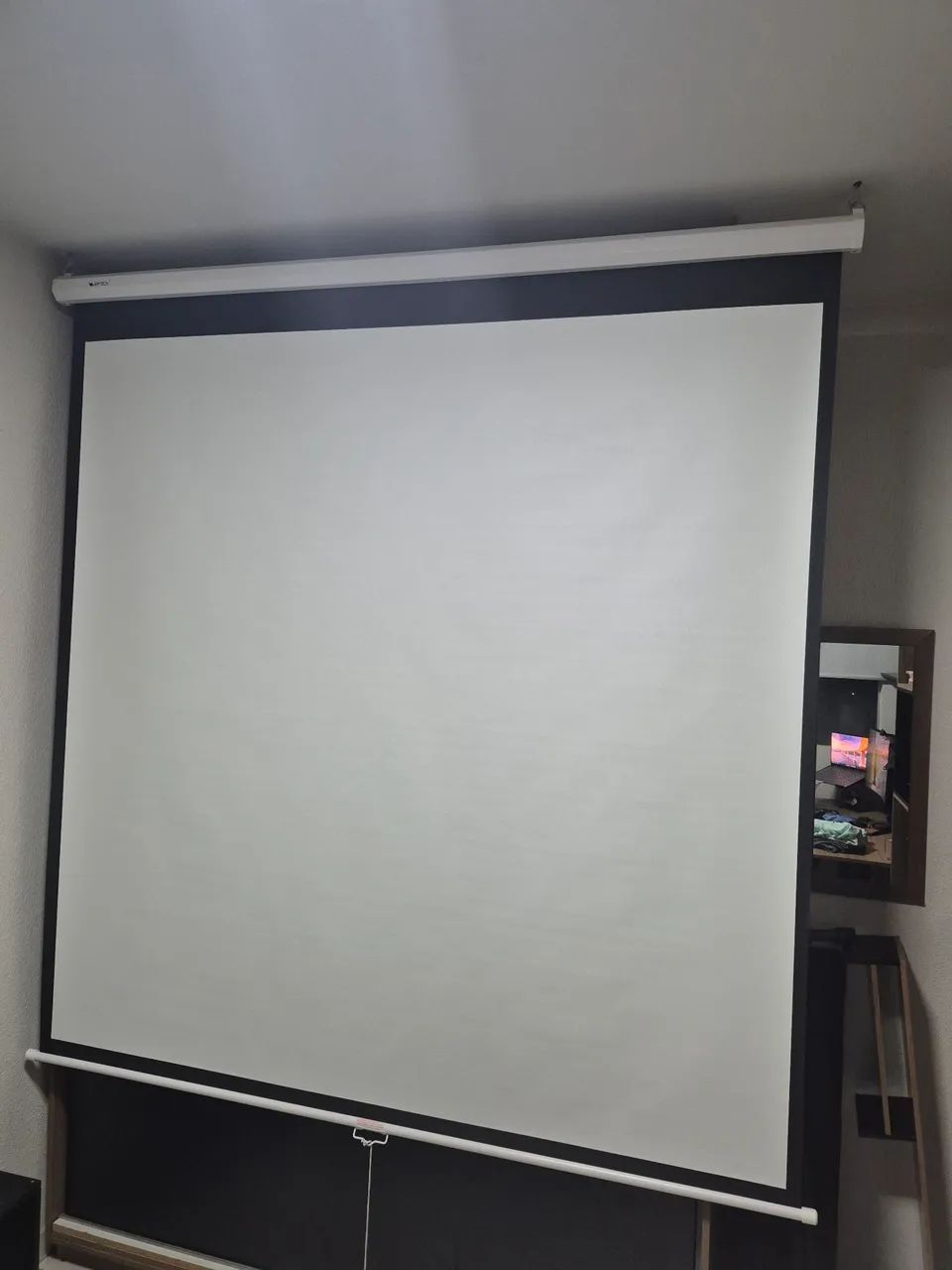 Projetor Bettdow AC1071 Full HD + Tela Retrátil App-Tech 1,80 x 1,80 - Foto 4
