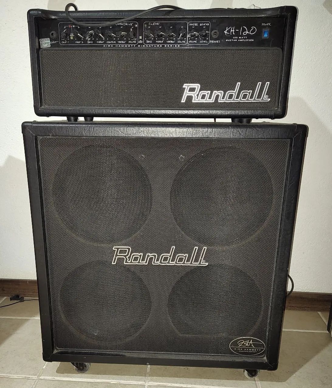 Cabeça e caixa Randall 
