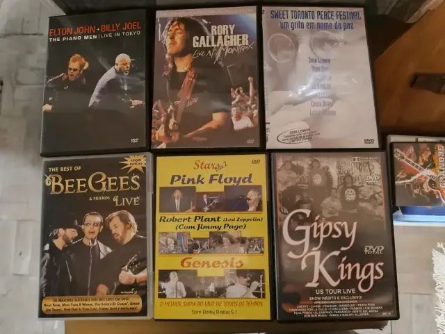 COLETÂNEA DE DVDS DEEP PURPLE LED ZEPPELIN E VARIOS OUTROS - Foto 5