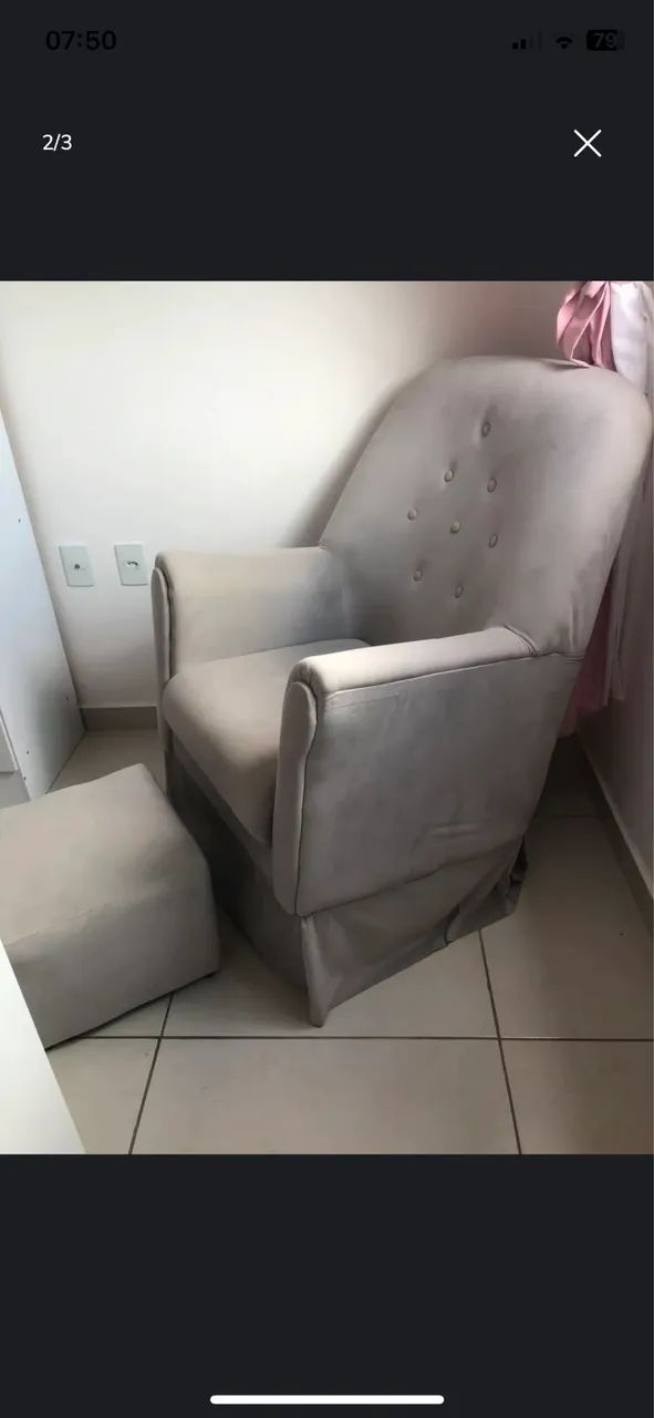 Poltrona de amamentação  - Foto 2