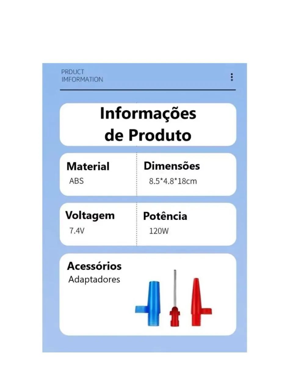 Comprenssor portátil  - Foto 3