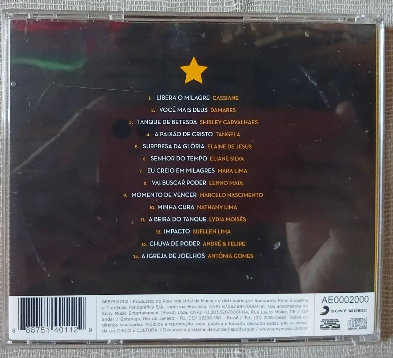 CD MEGA HITS GOSPEL PENTECOSTAL  - Foto 4