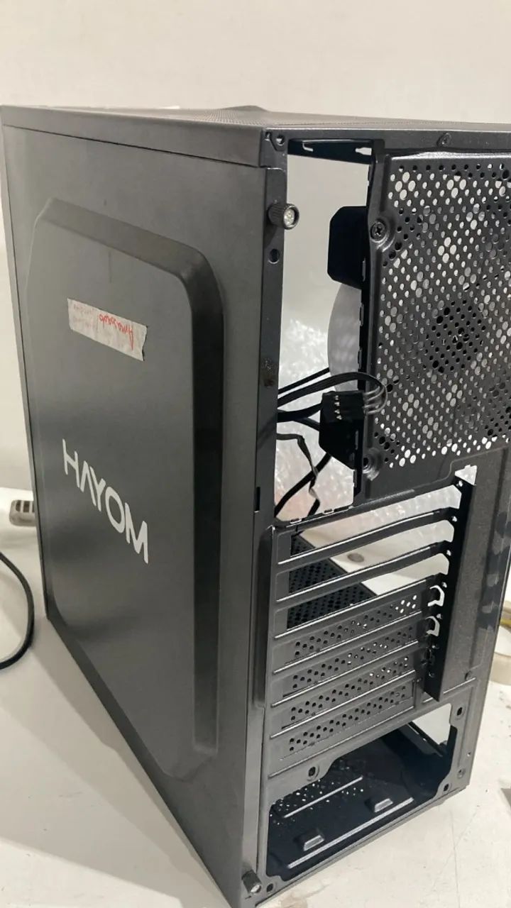 Gabinete Hayom 1713 Amassado com 2 Fans com Defeito - Foto 2