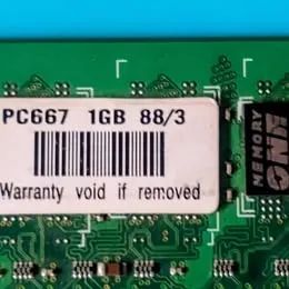 Memória RAM Memory One 1GB DDR2 667MHz Desktop Usada