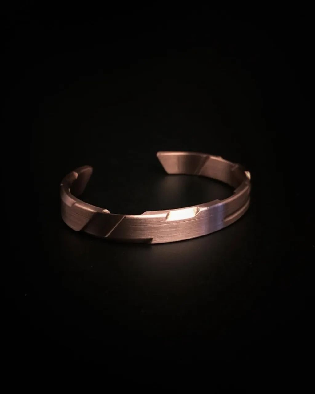 Pulseira masculina de cobre puro SCIFI - Foto 3
