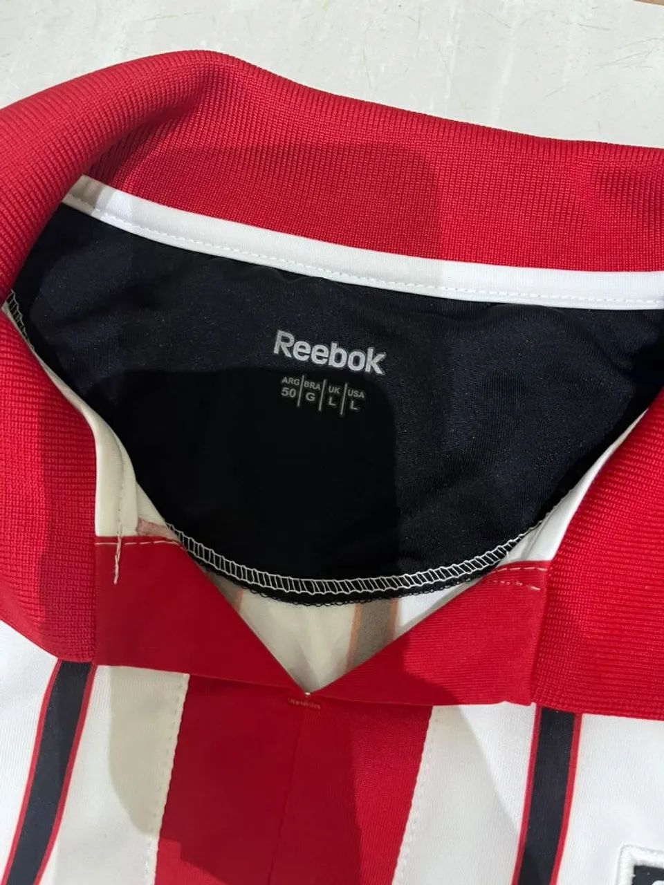 Camisa são Paulo SPFC 75 anos Reebok  - Foto 4