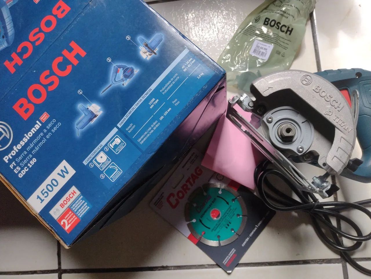Serra mármore Bosch  - Foto 3