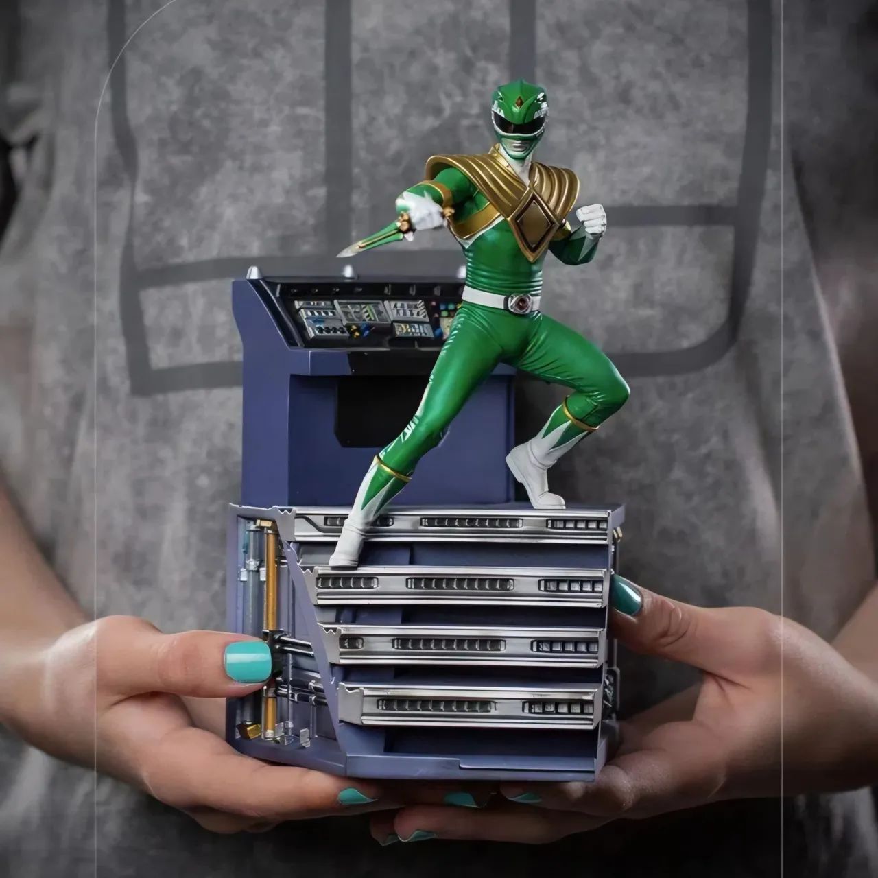 Iron Studios Green Ranger Power Rangers 1/10 Bds Art Scale - Foto 2