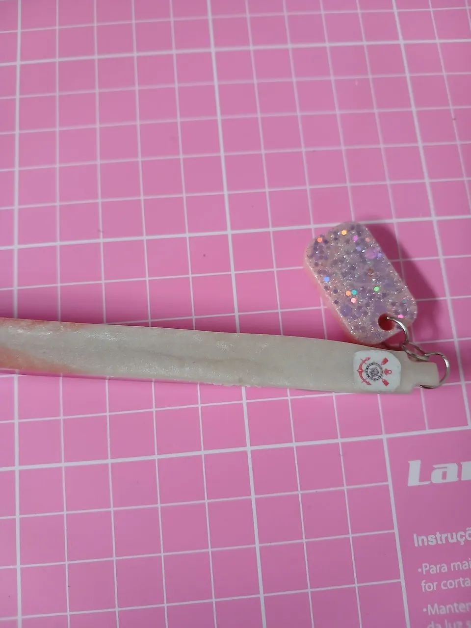caneta em resina do Corinthians 