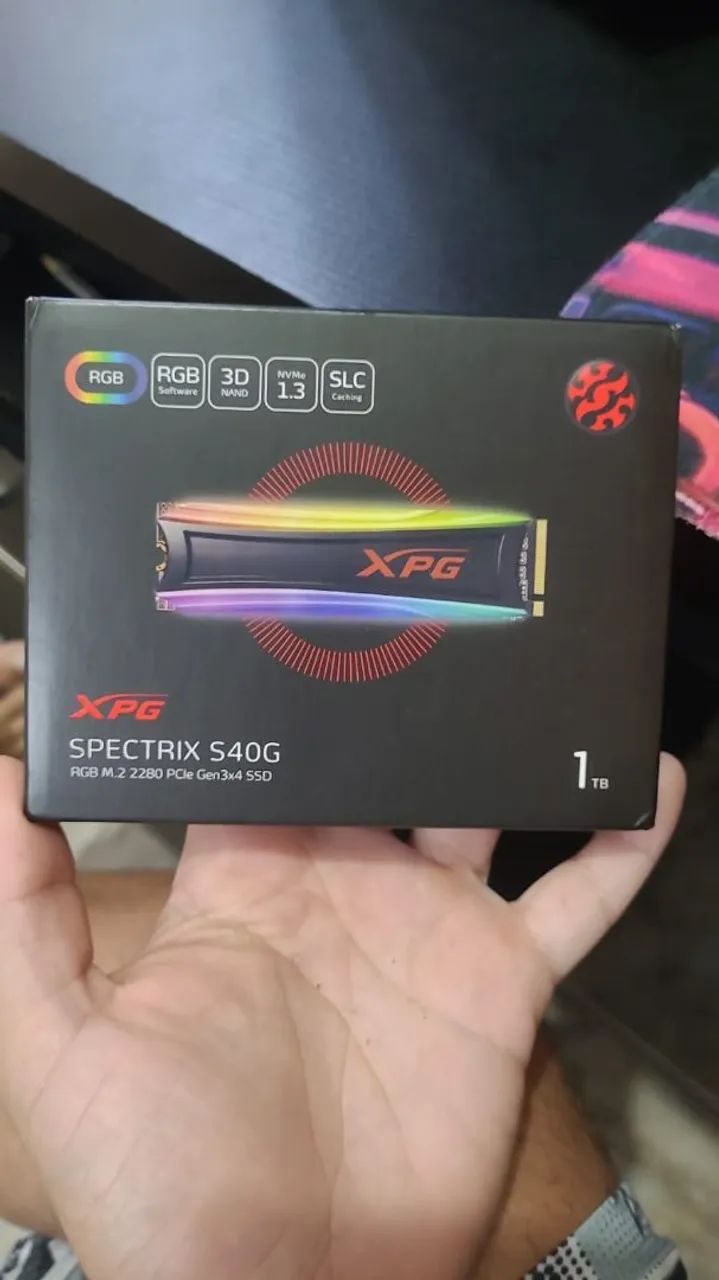 Ssd m.2 1TB xpg spectrix s40g