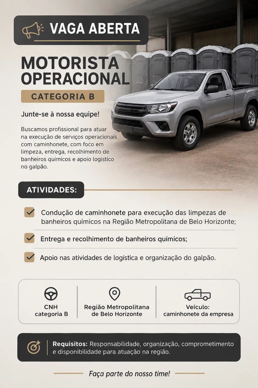 Motorista operacional 