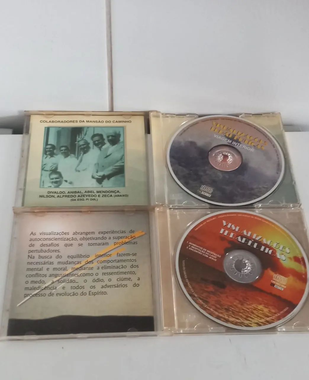 Divaldo Franco - Dois CDs do Médium de Visualizações Terapêuticas - Foto 2