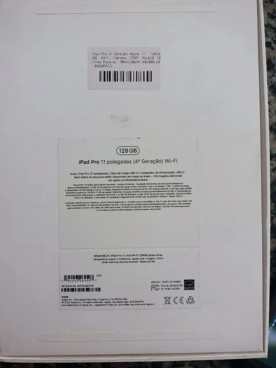 Ipad pro 4 geração chip M2 + apple pencil  - Foto 4
