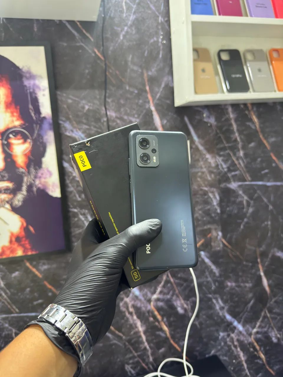 POCO X4 GT 本体 Smartphone Xiaomi Pocophone Poco X4 GT 5G 256GB Câmera Tripla com