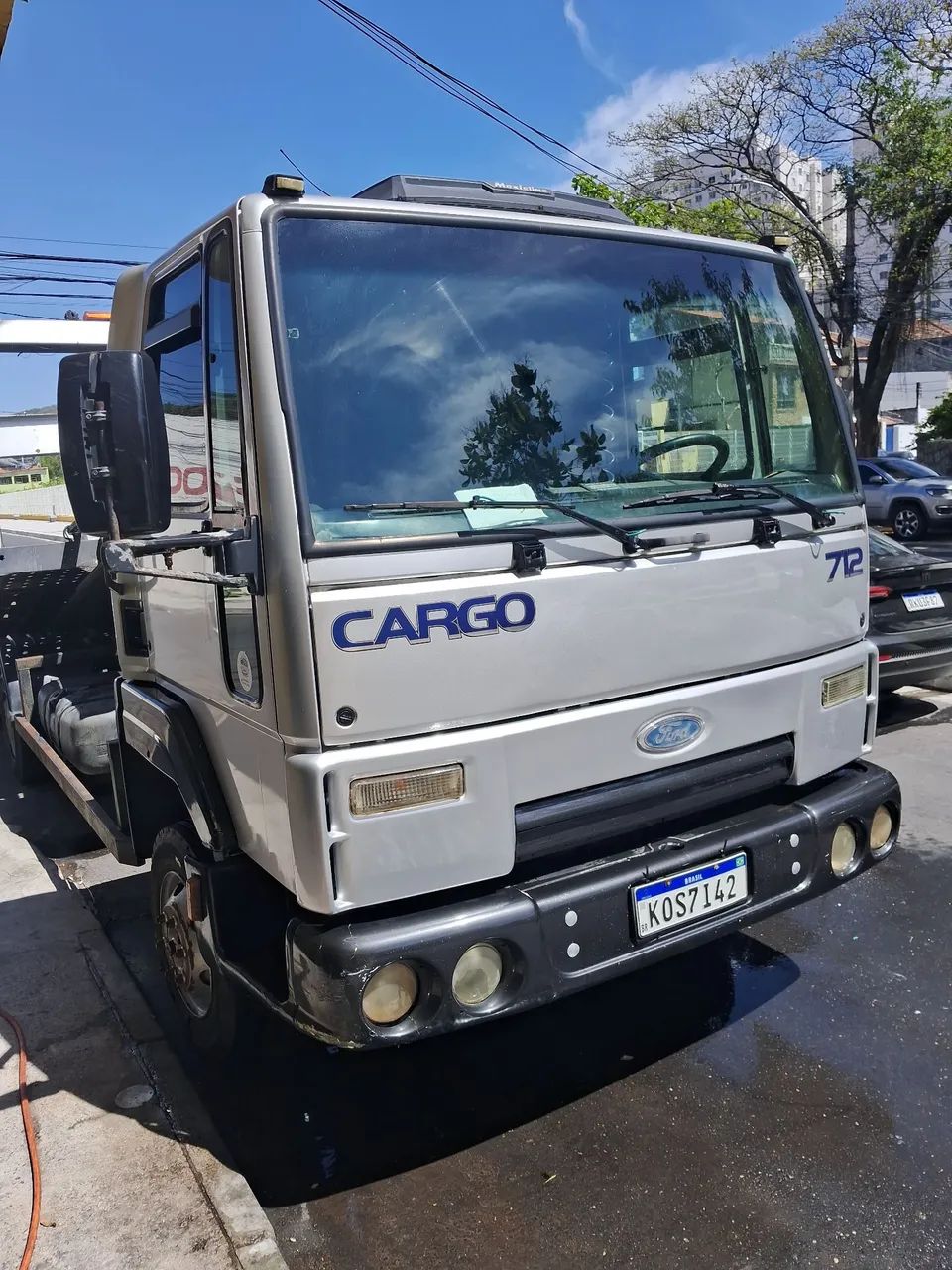 Ford cargo plataforma + asa delta 2012.  - Foto 5