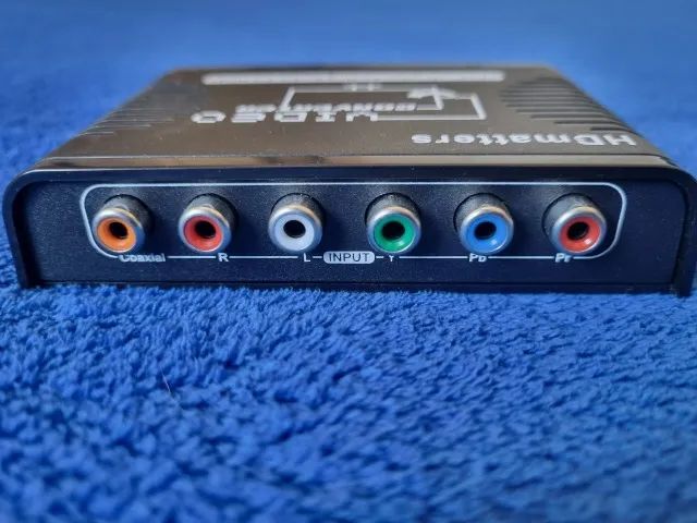 Conversor Adaptador Video Componente Rca Y Pb Pr Para Hdmi - Foto 2