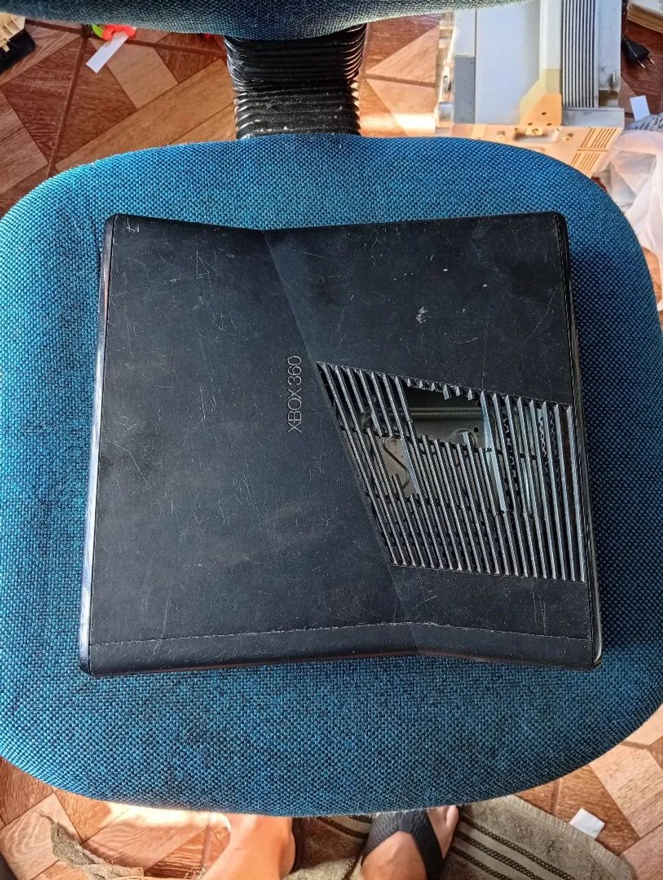 Carcaça de plástico do Xbox 360 Slim 