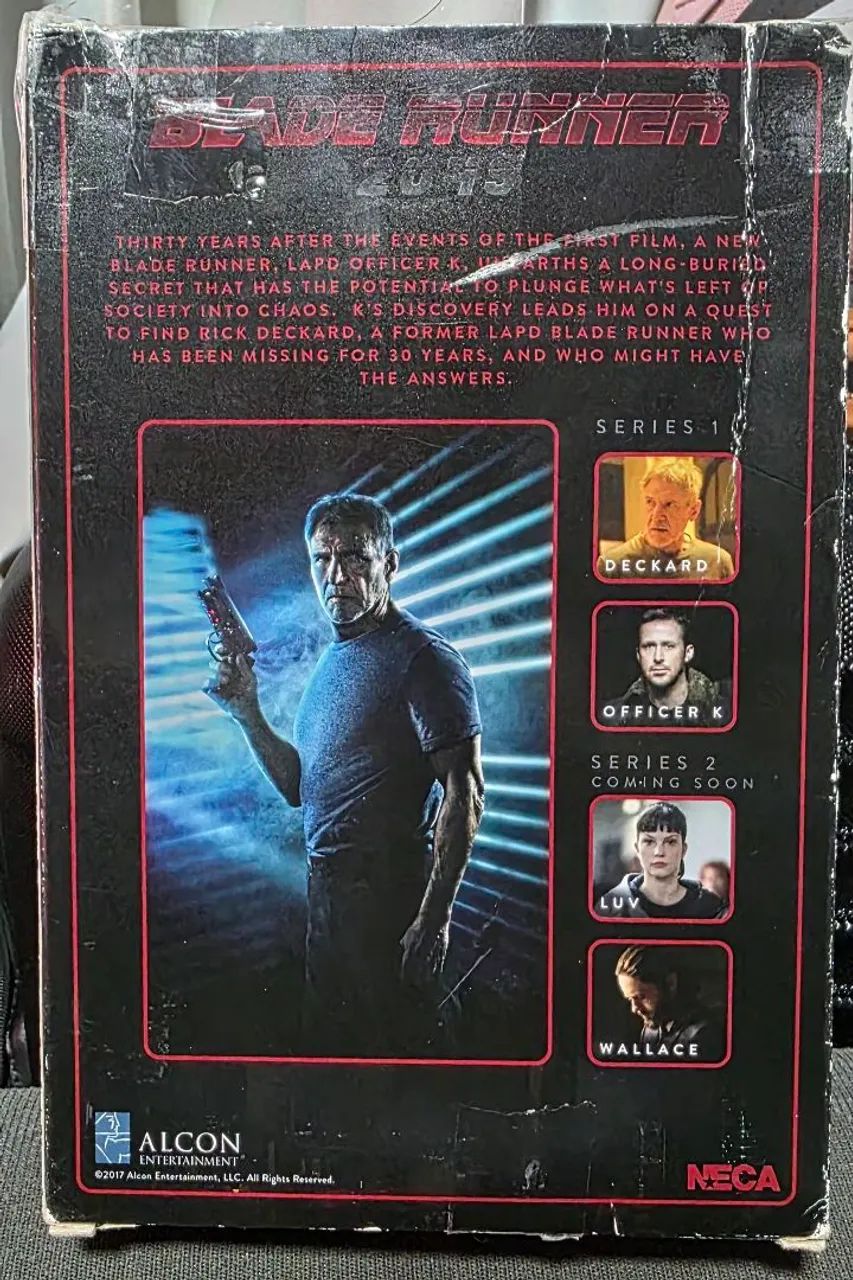 Action Blade Runner Deckard Neca lacrado.. - Foto 2