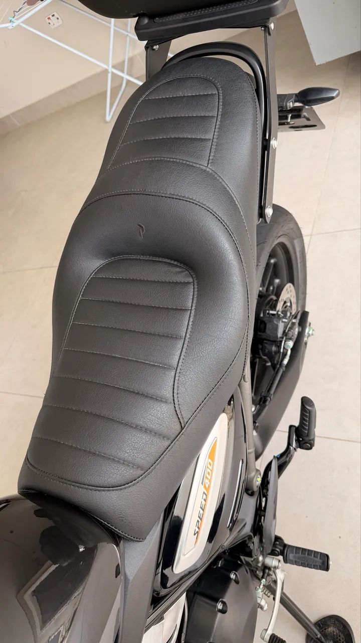 Banco Confort Pedrinho bancos com gel p/ Speed 400 ou Scrambler 400