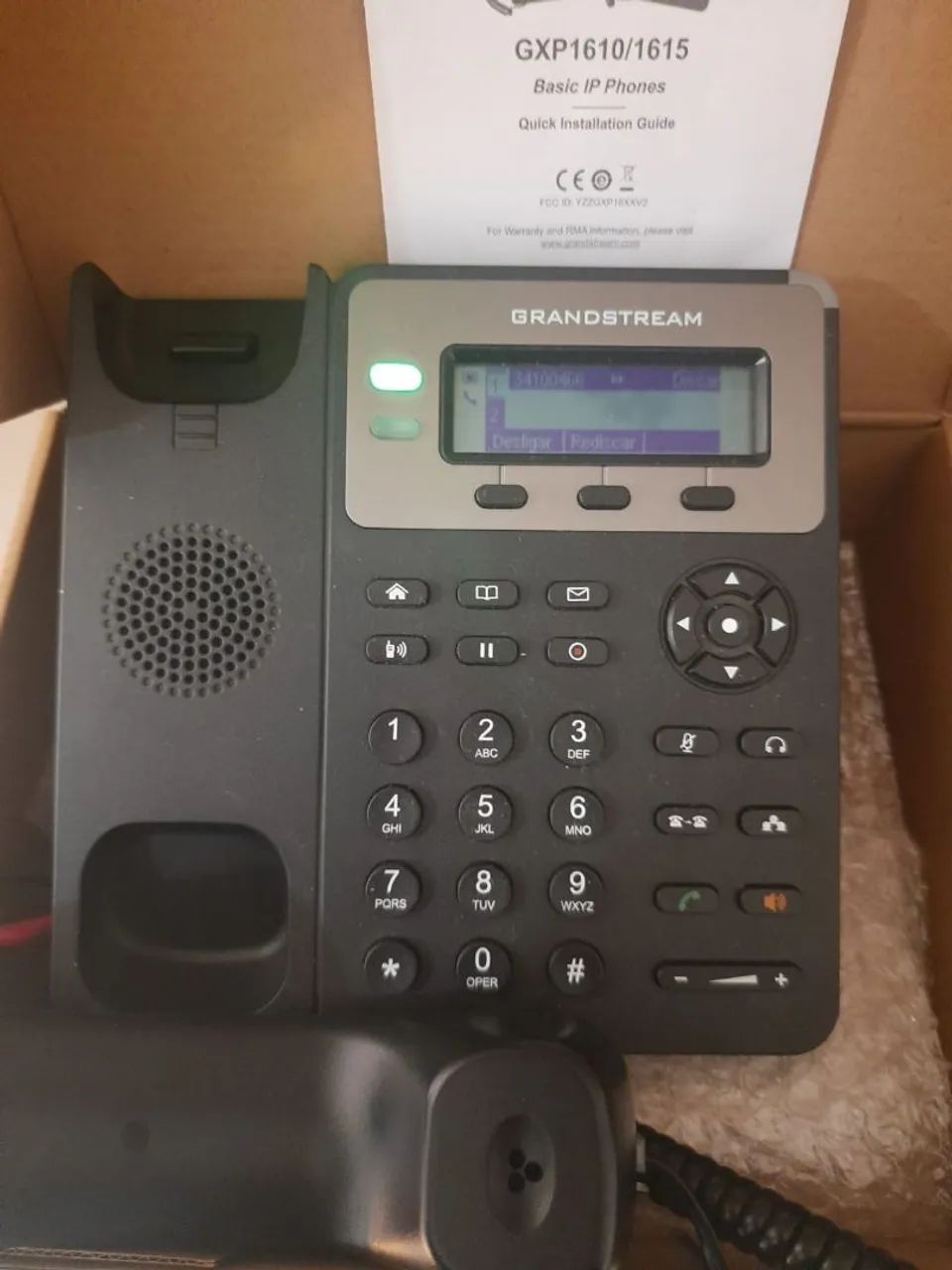 Telefone grande streaming GPS 1610 com bina