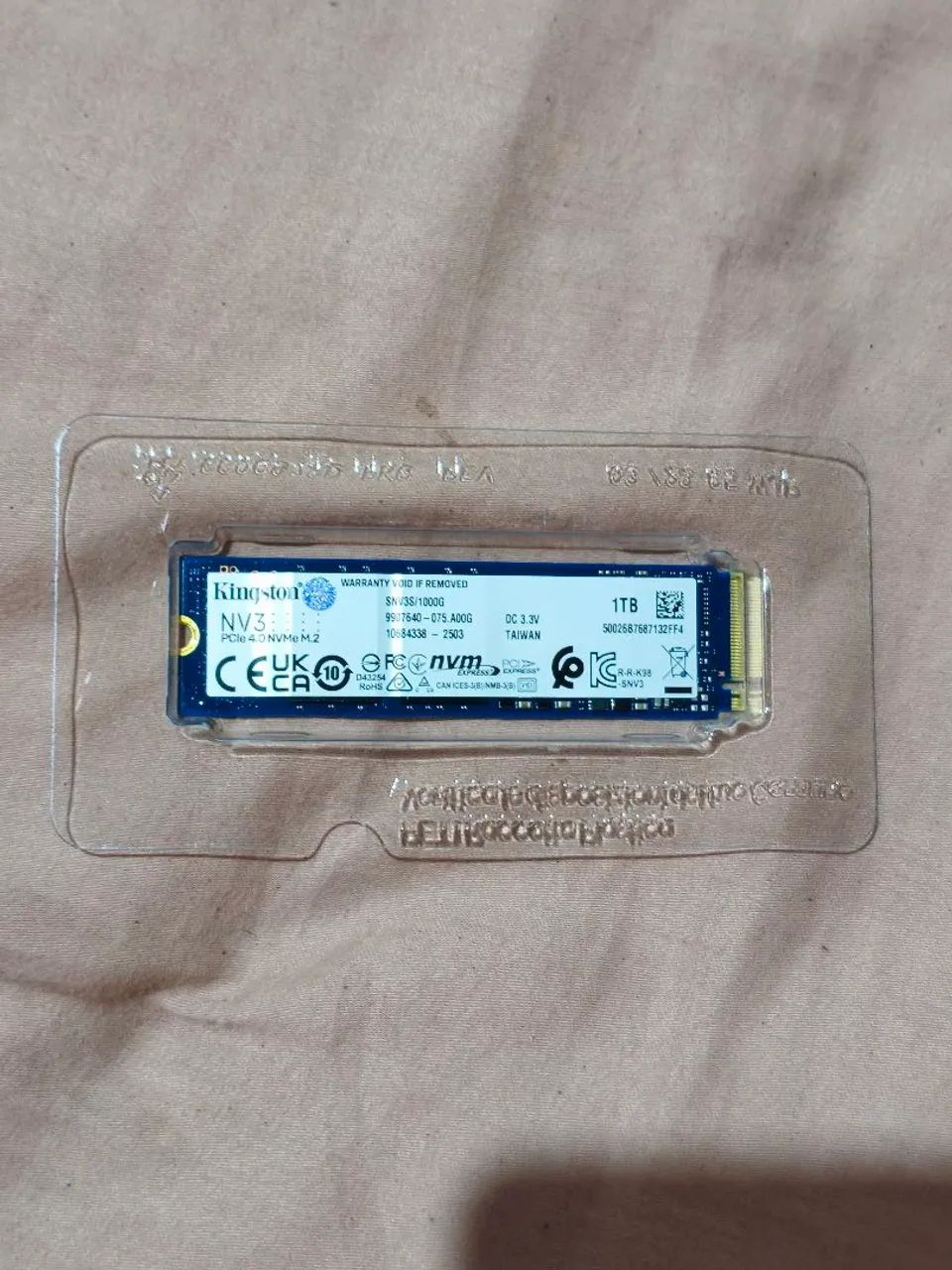 SSD Kingston NV3, 1 TB, M.2 2280