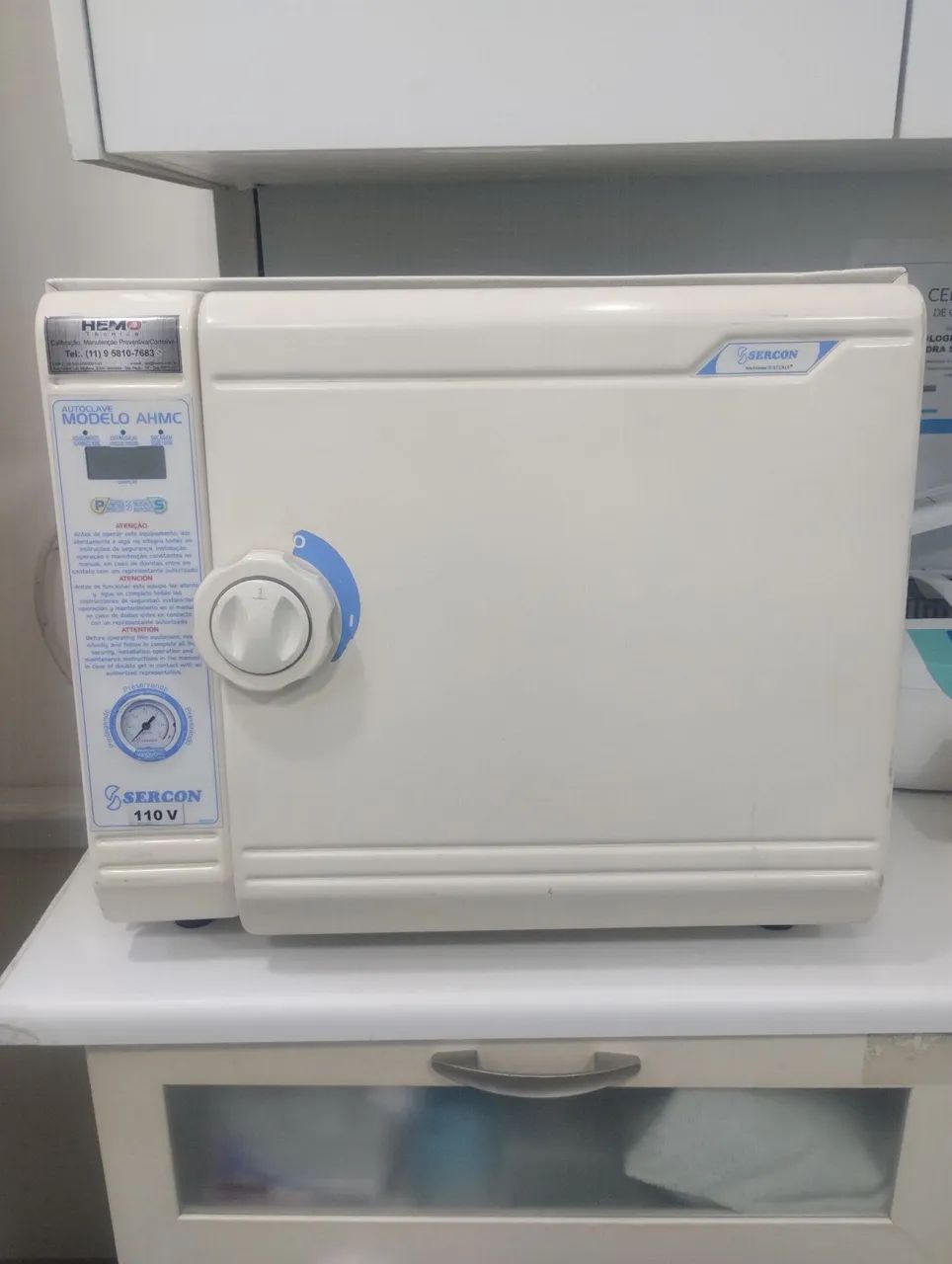 Autoclave sercon 21 litros 