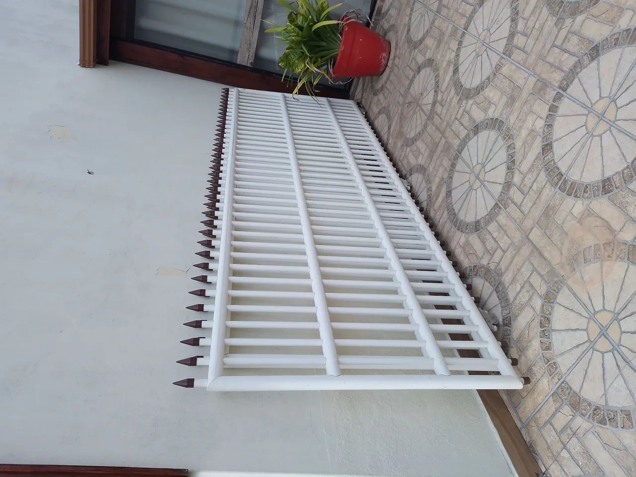 Portão de PVC 