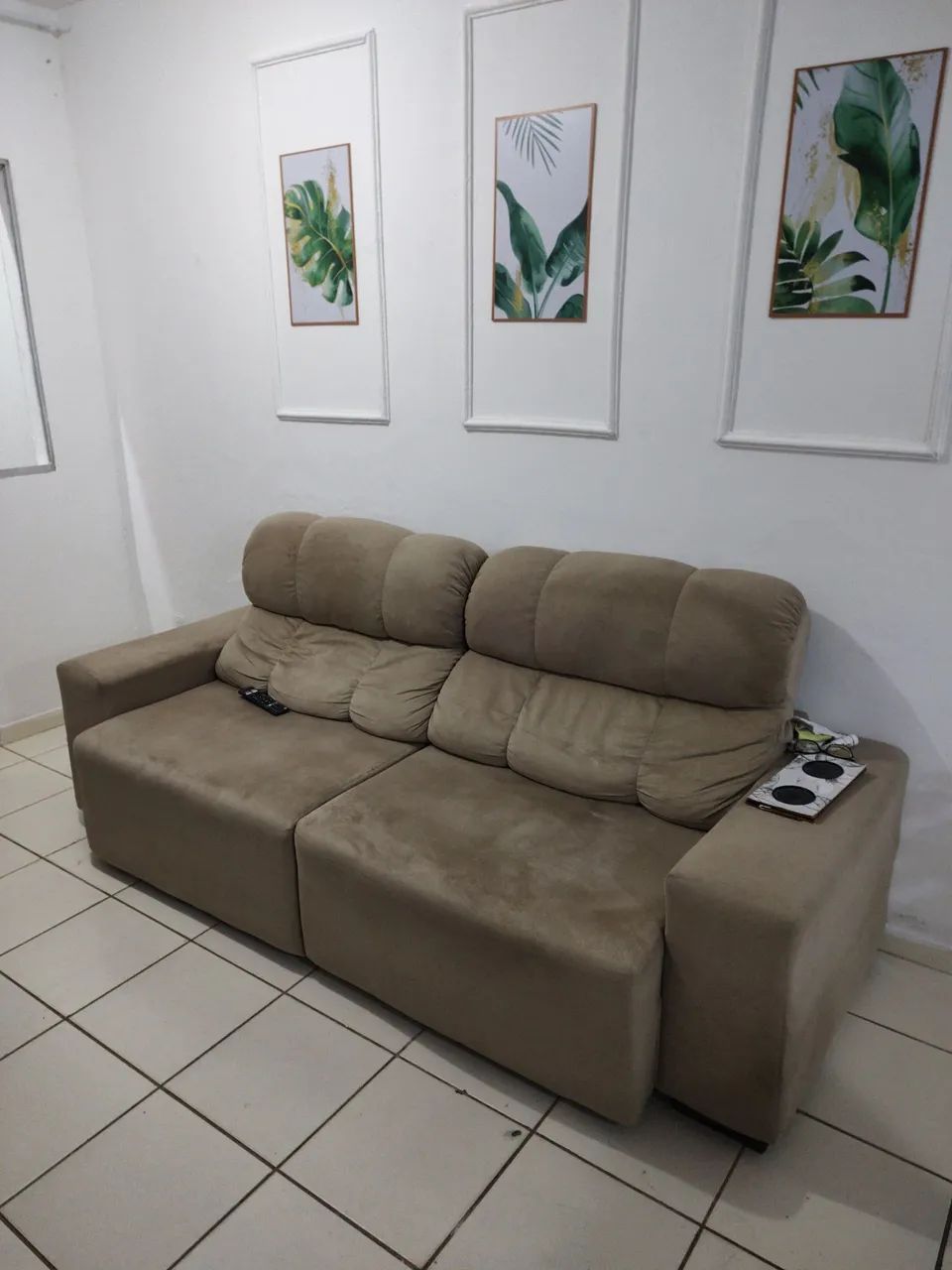 Vendo sofá retrátil reclinável 65573787417601120