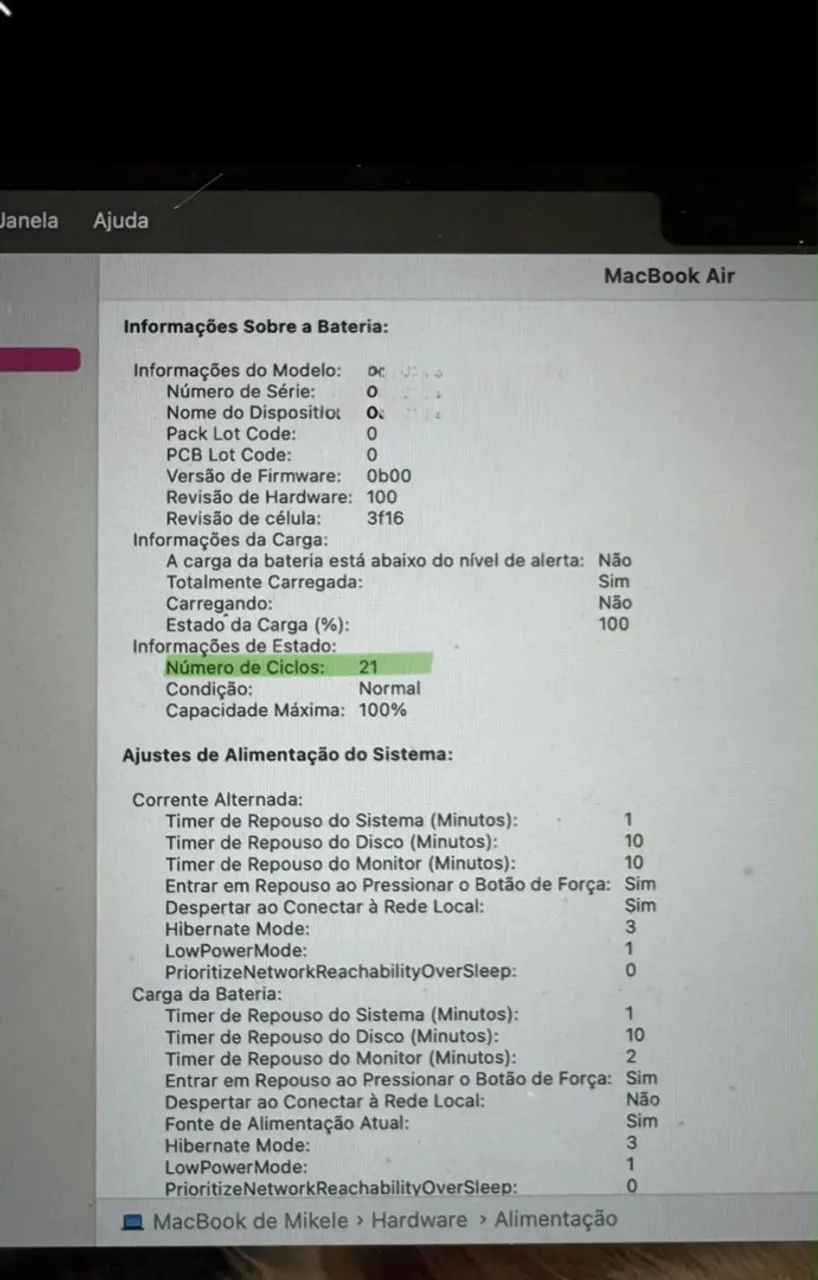 MacBook Air de 15 polegadas com chip M3, 8 GB de memória e SSD de 256 GB, - Foto 3