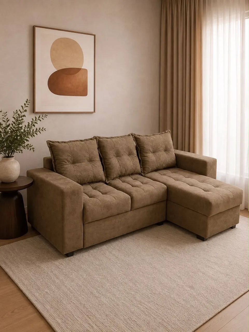 Sofá chaise 2,10