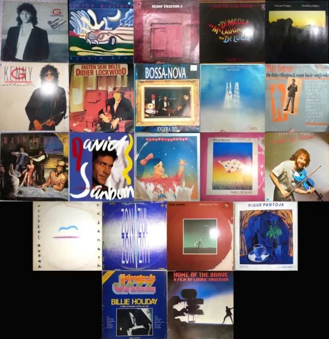 21 LPs Jazz e Música Experimental