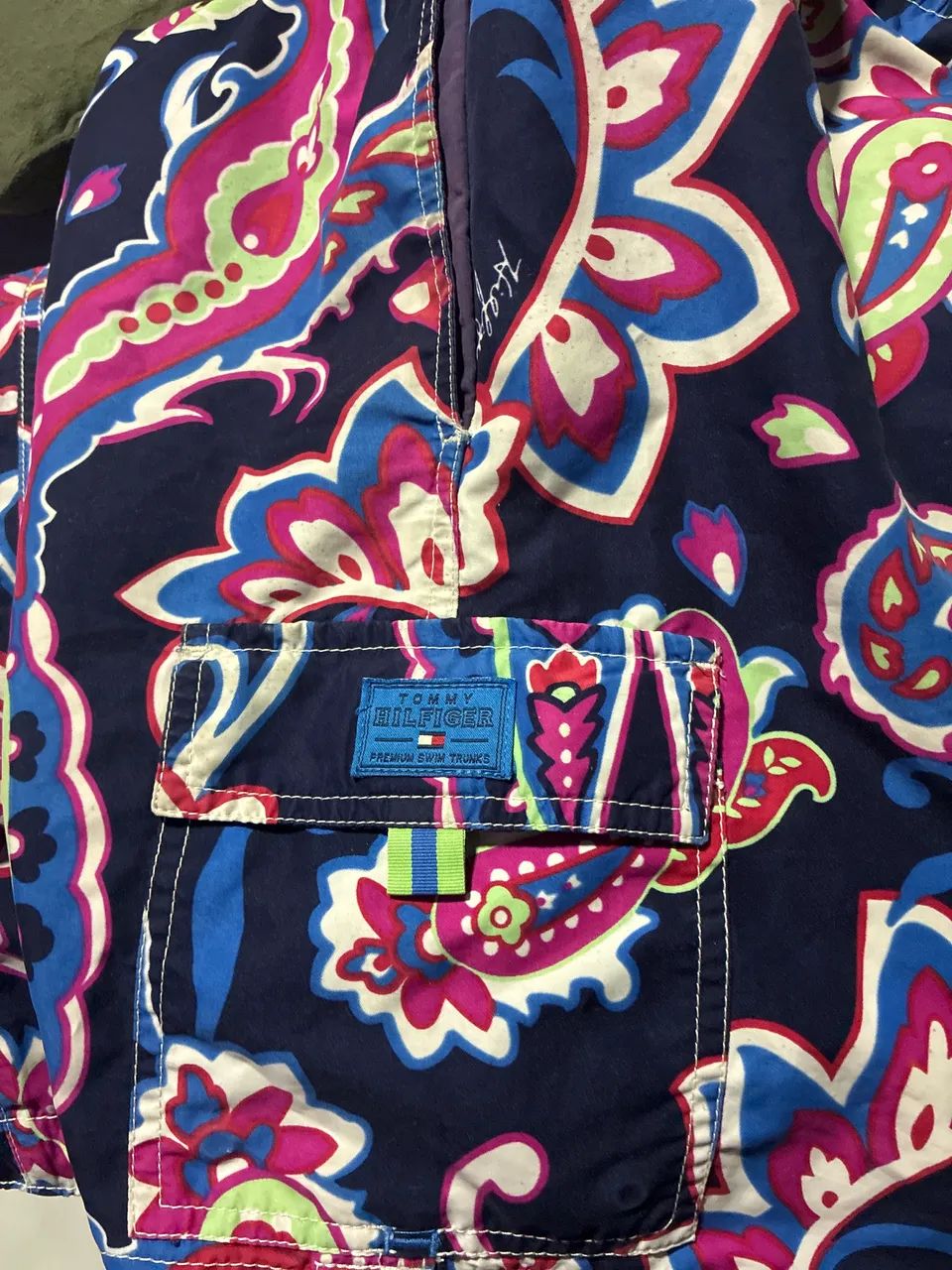Bermuda praia com bolso tommy Hilfiger 46 - Foto 3