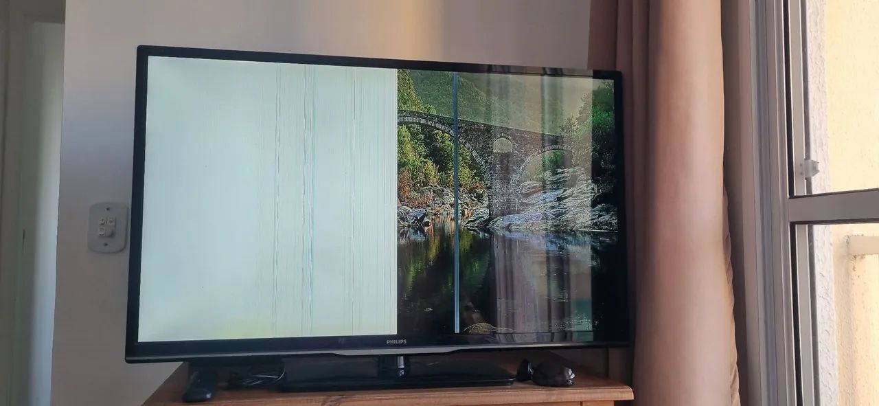 3Vendo TV com defeito