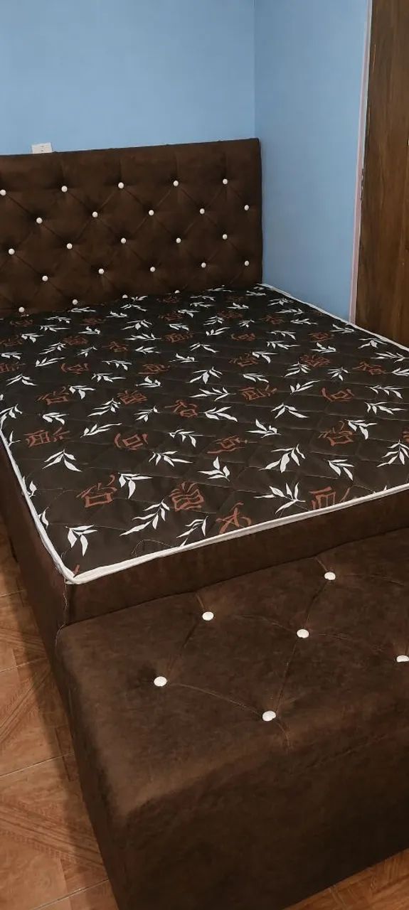 Cama box casal 