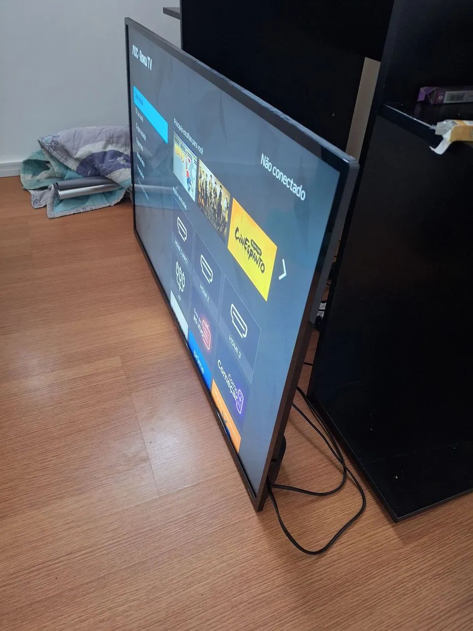 Smart TV AOC roku tv 43 polegadas modelo 43S5195  - Foto 2