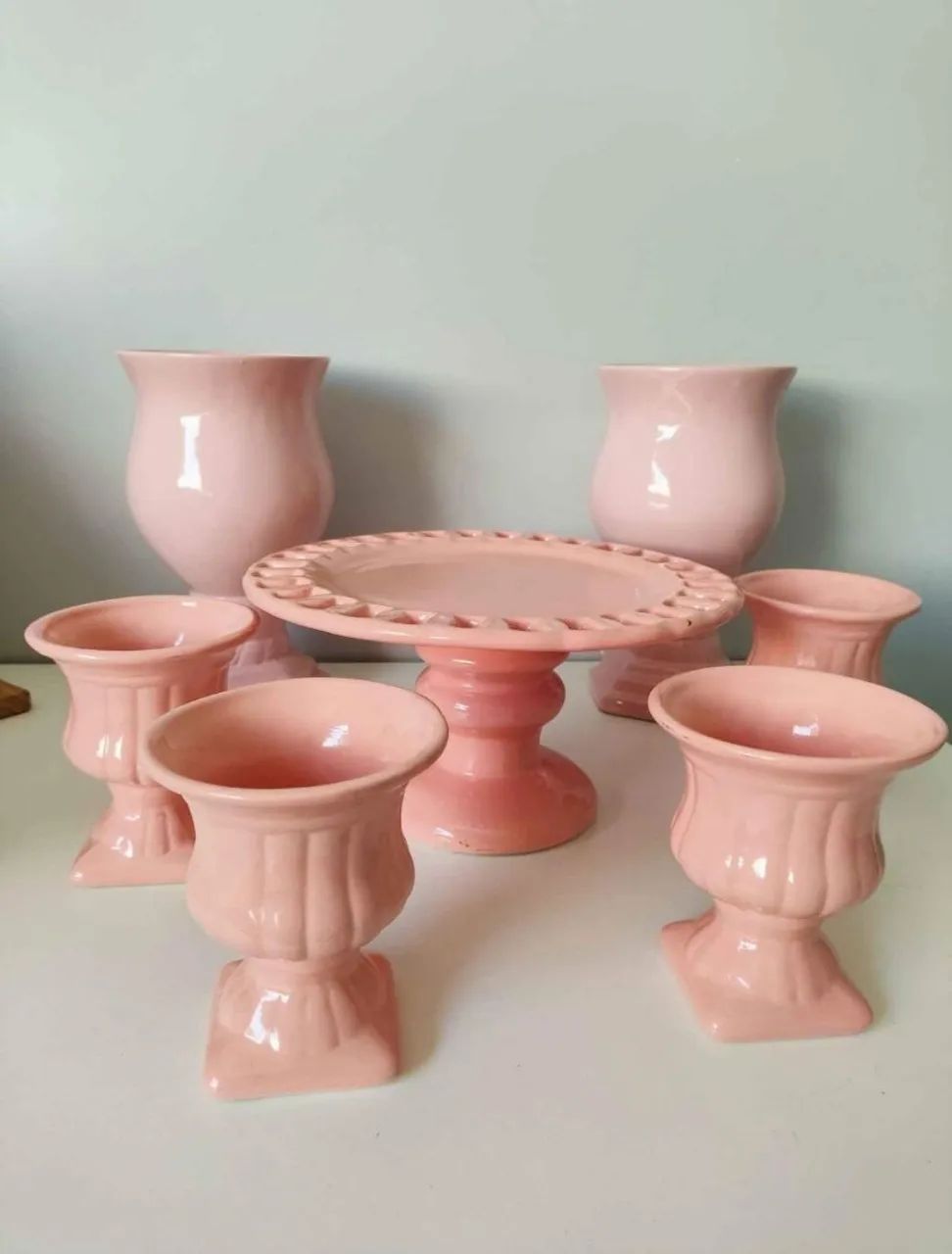 Peças decoração - cerâmica 