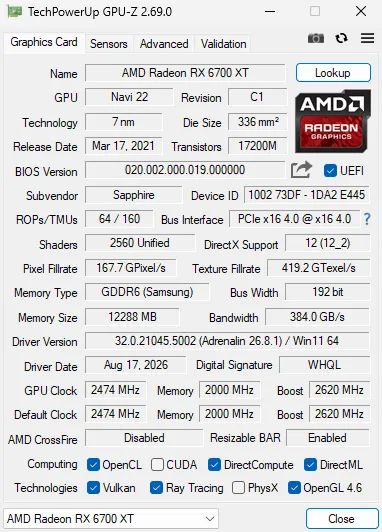 PLACA DE VIDEO RX 6700 XT - Foto 4