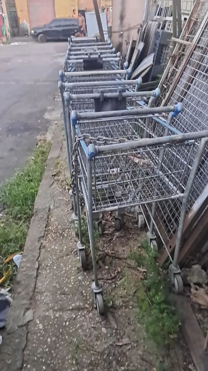 CARRINHO PARA COMPRACOM 1  CESTA MÉDIA  - Foto 2