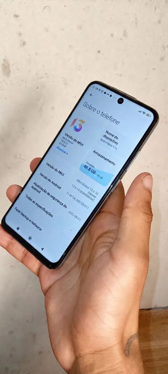 Redmi Note 11S 128GB - Muito bem conservado