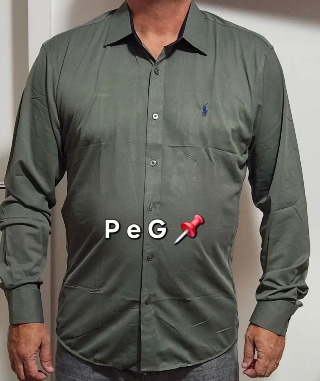 Camisa de botão social