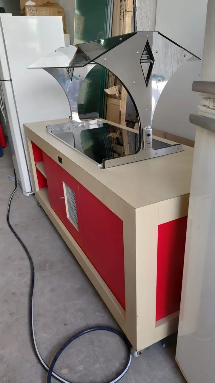 Balcão de buffet self-service refrigerado 220v