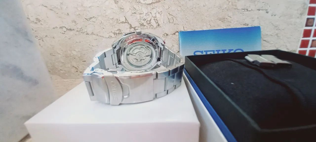 RELÓGIO SEIKO SSA329 REVIVAL POGUE  - Foto 5