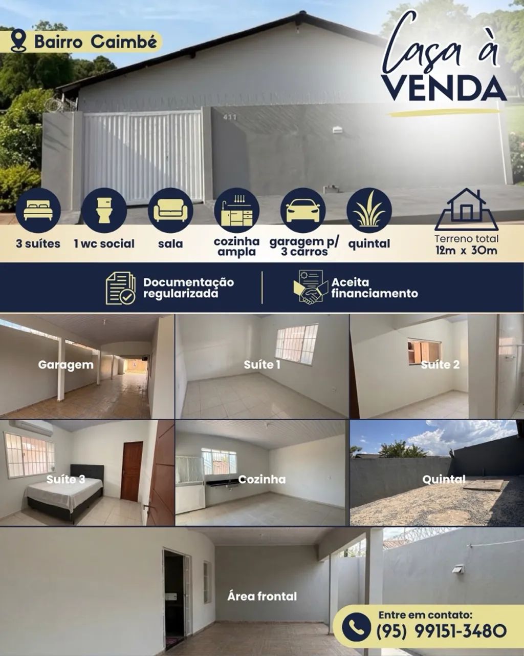 Vendo casa no caimbé