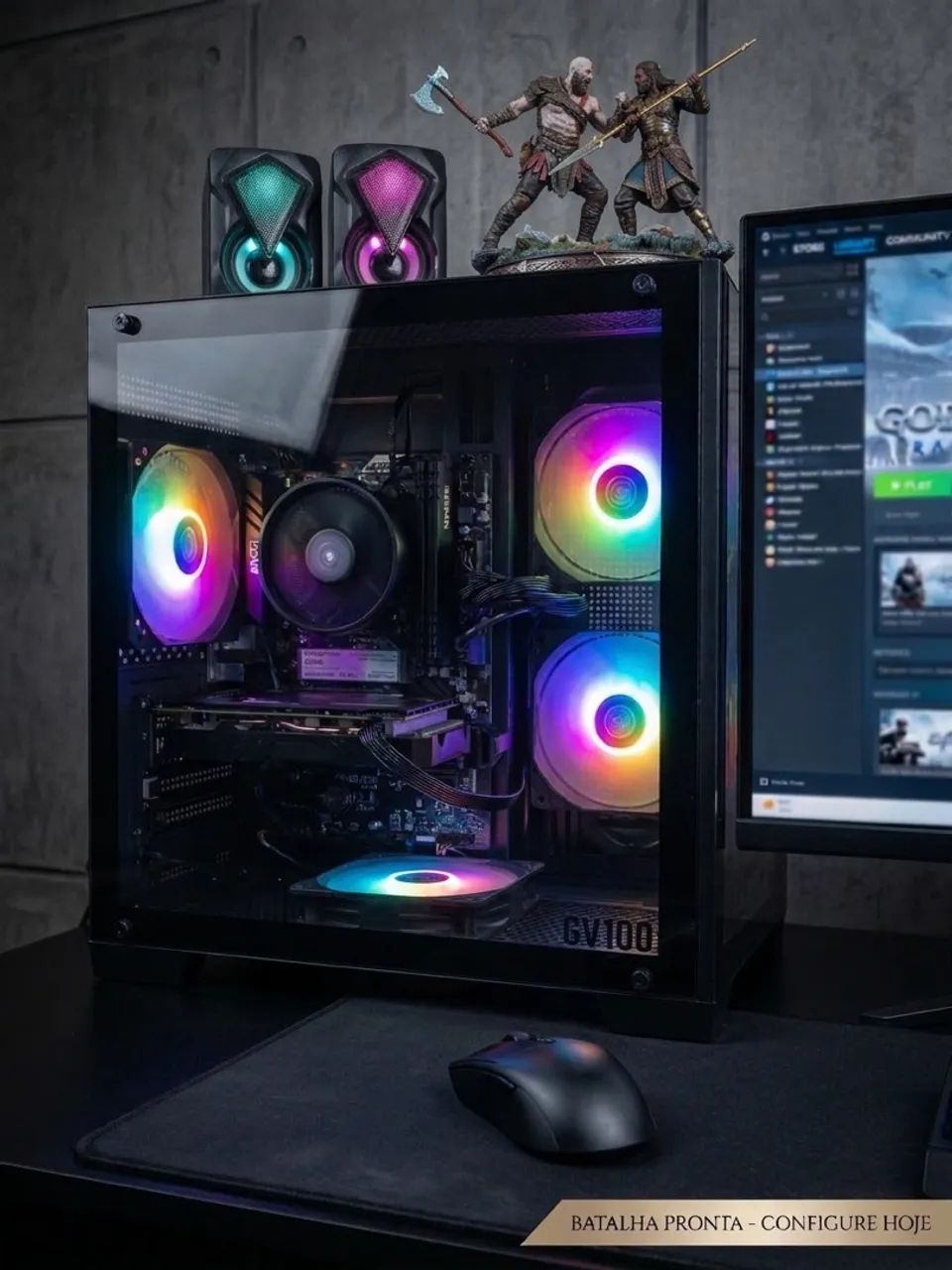 Pc Gamer Ryzen 5+RTX 3050