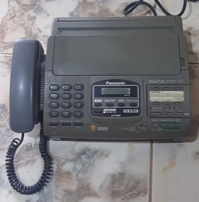 Telefone Antigo Fax Panasonic