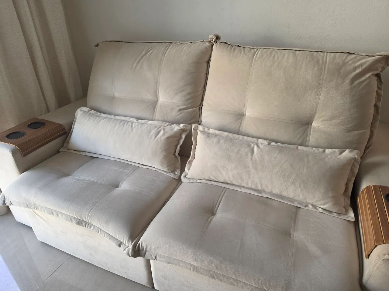 Sofá retrátil  2 módulos 2,10 largura - Foto 3