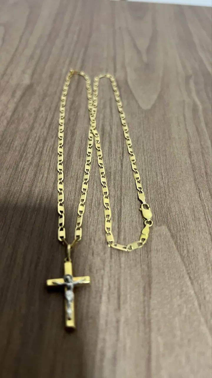 Corente de ouro18k  10 Grama  - Foto 3
