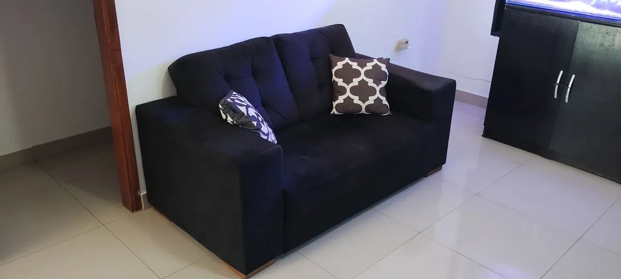 JOGO DE ESTOFADO COMPLETO COM PUFF - Foto 4