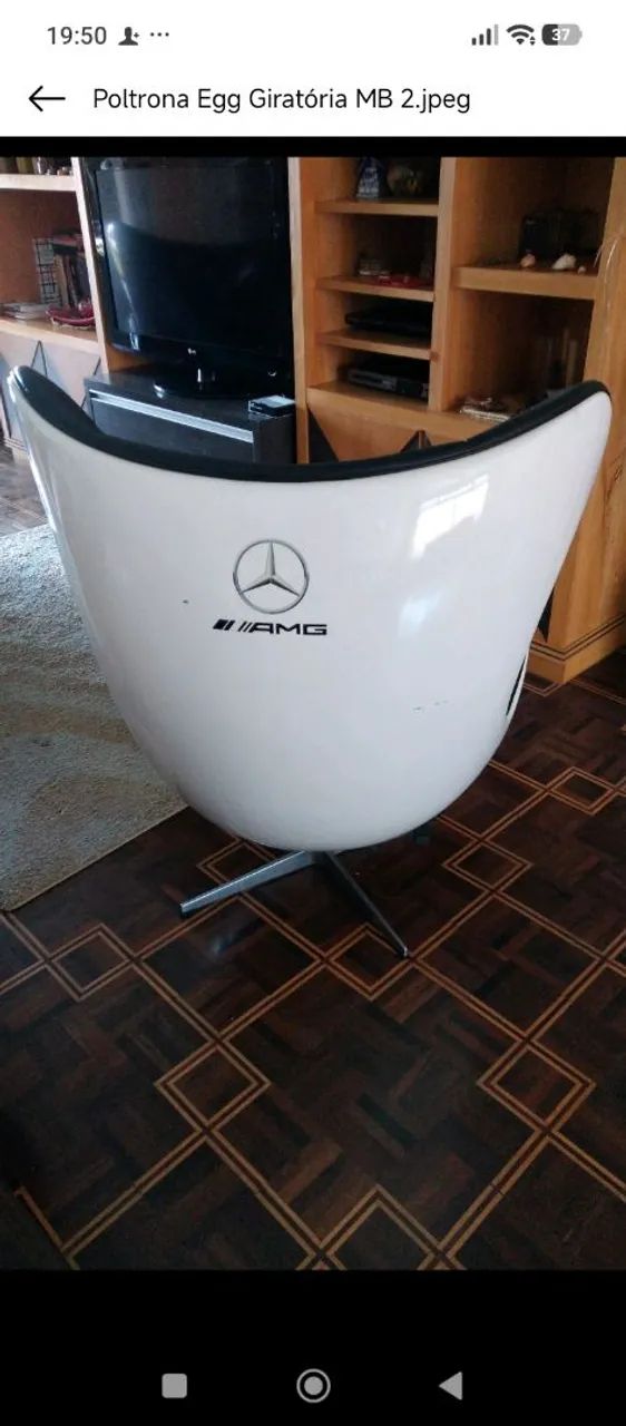 Poltronas Egg giratória originais  - Foto 3